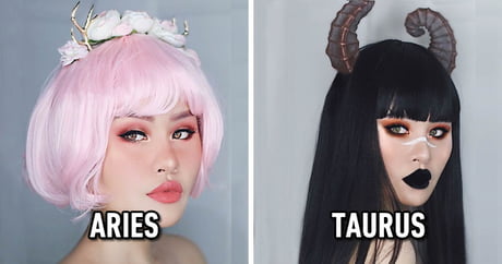 Artist Created 12 Makeup Looks Based On Every Zodiac Sign