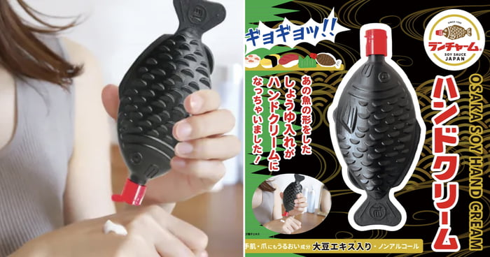 Enhance Your Skincare Routine With This Unique Fish-Shaped Hand Cream