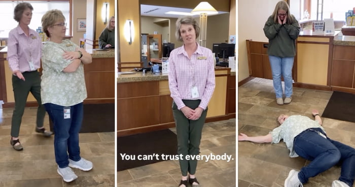 Public Library’s Hilarious “Trust Fall” Video Goes Viral