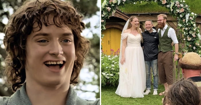 Elijah Wood Crashes 'Lord Of The Rings'-Themed Wedding Held At The Shire