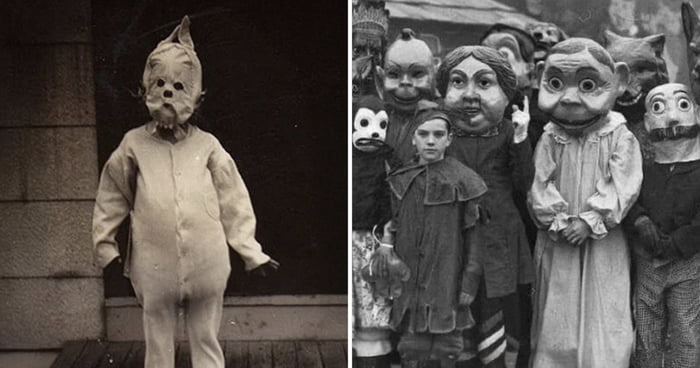Here Are 12 Halloween Costumes From 100 Years Ago