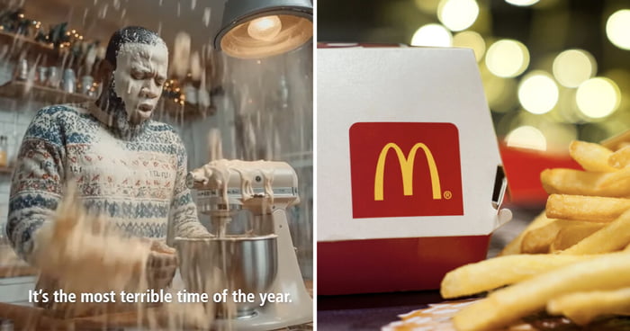 McDonald's Uses AI To Make New Ad Depicting Christmas Misery