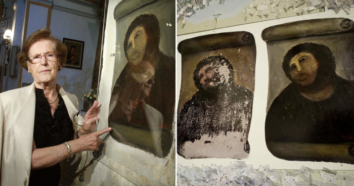 Cecilia Giménez, Woman Who Attempted To Restore ‘Ecce Homo’ Fresco Dies at 94