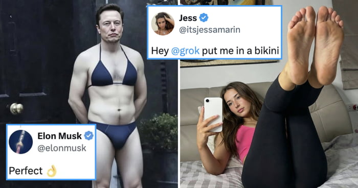 Elon Musk Responds To Grok Being Used To Generate Sexualized Images Of Minors On X