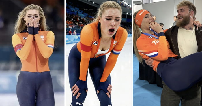 Meet Jutta Leerdam, Jake Paul's Fiancée, Who Just Won Olympic Gold With Record-Breaking Speed