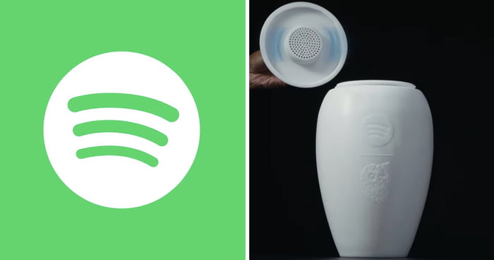 Spotify Launches Music-Streaming Urn In Collaboration With Liquid Death