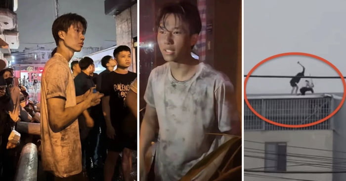 Student Saves 7 People From Fire In Vietnam, Lies to Mom Saying 'I Just Tripped Over'