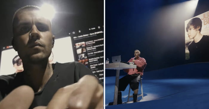 Justin Bieber Gets Mixed Reactions For 'Karaoke' Coachella Set With Macbook & Random YouTube Clips