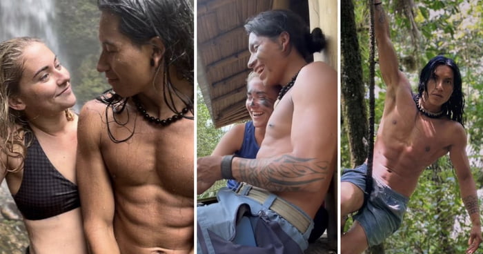 Woman Quits Job And Moves To The Amazon After Falling For Indigenous Man