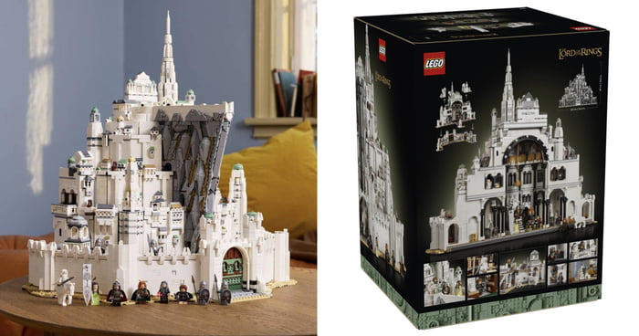 Lego Announces Biggest 'Lord Of The Rings' Set With 8278 Pieces