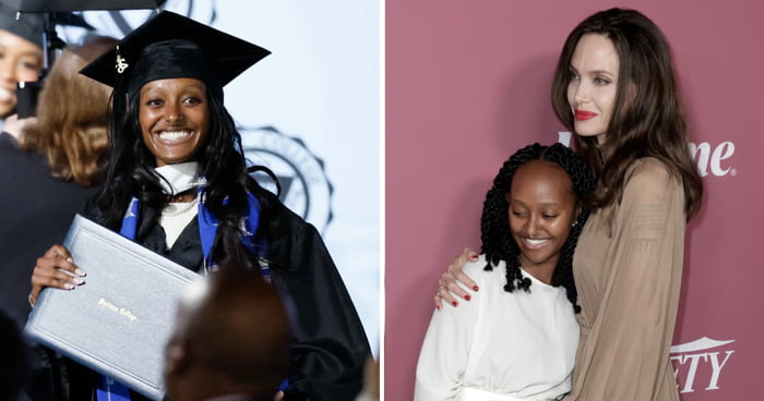 Angelina Jolie’s Daughter Zahara Graduated From College & Drops Pitt From Her Last Name