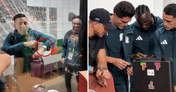 Mexico Team Forced To Return $1 Million Worth Of Rolex Watches Gifted By Youtuber