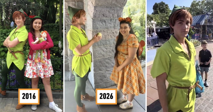 Woman Goes Viral For Visiting Disneyland Weekly For 10 Years To 'Hang Out' With Peter Pan