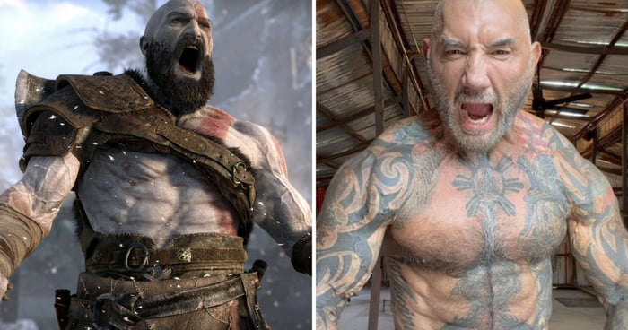 Dave Bautista Shows Off Body Transformation To Play Kratos In ‘God of War’