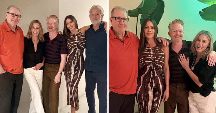 'Modern Family’ Reunion Photos Have Fans Wondering Who This One Person Is