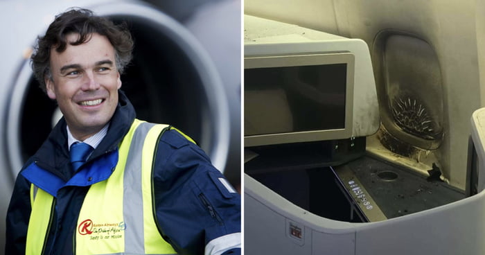 Former Airline CEO Breaks Company Rule, Causes Fire On Flight By Using Power Bank