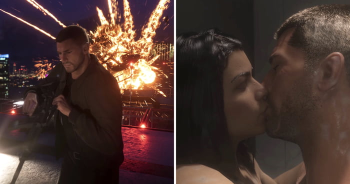 'GTA 6' Launch Trailer Teases Jason's Troubled Past And Shower Scene With Lucia
